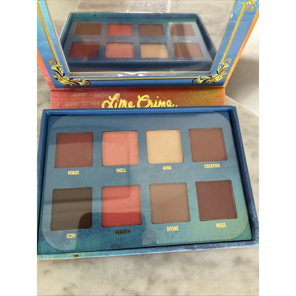 Lime Crime Venus Eyeshadow Palette (2022) Brand New Factory Boxed USA Cosmetics